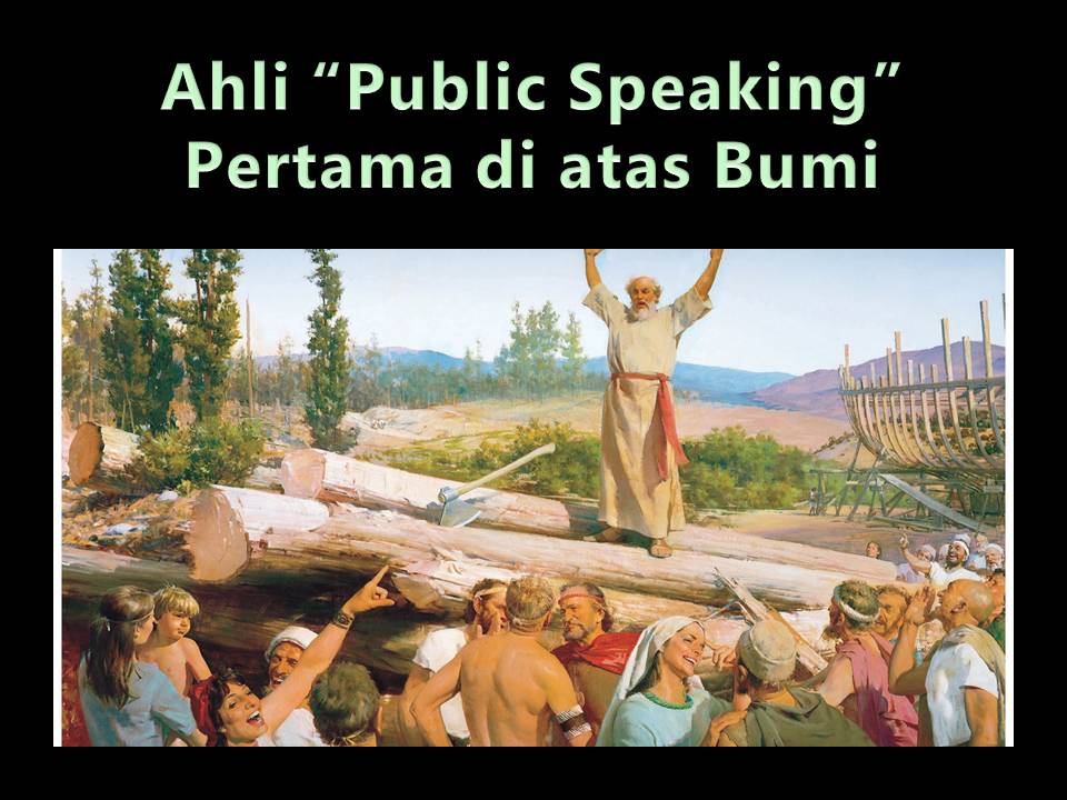 Ahli Public Speaking pertama di muka bumi