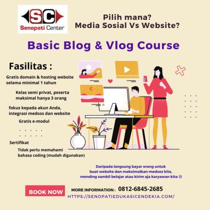 Kursus Blogger dan Content Creator