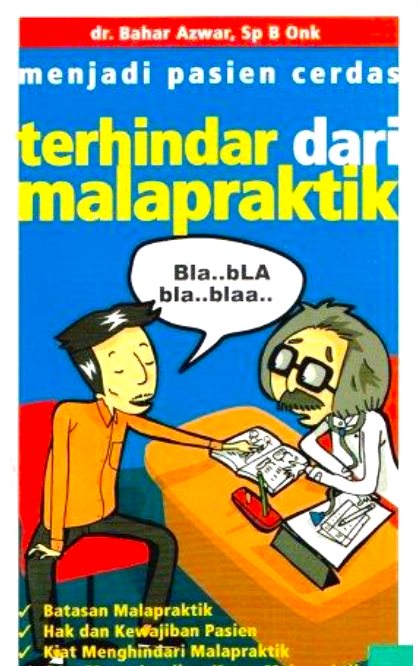 Terhindar dari Malapraktik, Karya Dr. Bahar Azwar